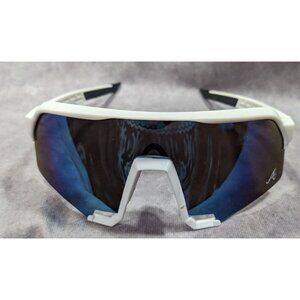 Kids Sporty Atlanta Braves Blue And White Mirror Sunglasses